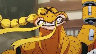 sanji vs queen fight scene