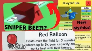 Bee Swarm Simulator Precise Bee & Buoyant Bees + Balloons