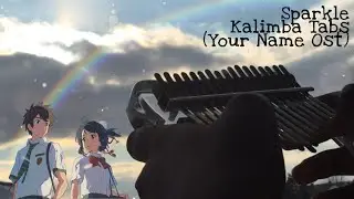 (SUPER EASY) Sparkle- Your Name OST| Kalimba Cover