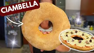 CIAMBELLA DI PANE DI SEMOLA SICILIANA “U CUCCIDDATU”. E CI FACCIAMO IL PANE CONDITO
