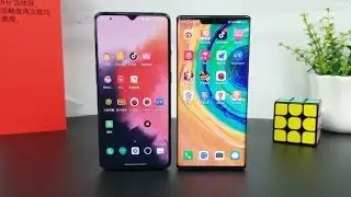 Huawei Mate 30 Pro VS OnePlus 7T || Screen Comparision ||【Known Mobile】
