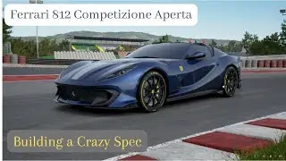 Configuring The New Ferrari 812 Competizione Aperta! || Spec With Me Series