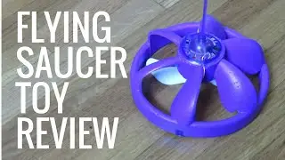 Flying Saucer Toy Hand Controlled Review - As Seen On TV