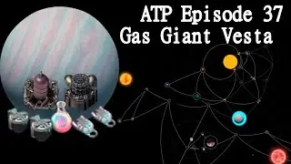 Factorio All The Planets ModPack [EP 37] x100 Longplay No Commentary - Gas Giant Vesta