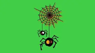 Halloween || Green Screen - Spiders || Pantalla Verde - Arañas
