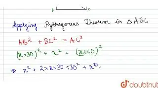 The diagonal of a rectangular field is 60 meters more than the shorter | Class 10 Maths | Doubtnut