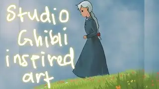 Studio Ghibli inspired art, Sophie Hatter
