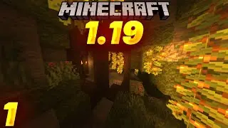 MINECRAFT 1.19 - MY BASE IS IN THE CAVE | Walkthrough no commentary