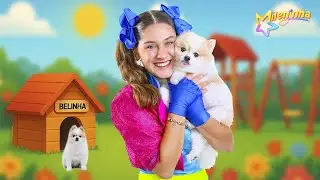 CACHORRINHA BELINHA 🐶🎵 (Clipe Oficial) Música Divertida da Mileninha