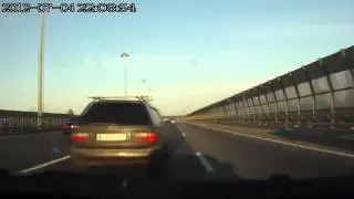 NEW scary car accident in Russia!!Lada kalina crash!!VW passat crash!!
