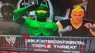 triple threat LWW intercontinental championship match (LWW WWE2k14 new beginnings ppv part 6)