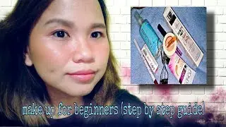 BEGINNER'S GUIDE TO MAKE UP | USING LOCAL BRANDS| ISKA