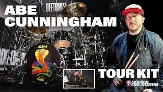 Abe Cunningham - Deftones - Tour Kit Rundown