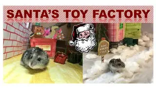 🐹 Hamster's EPIC ADVENTURE In Santa's Toy Factory 🎅🎄