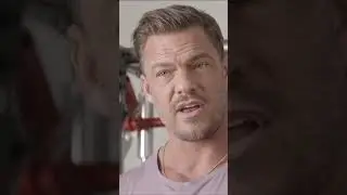 What is an intense workout for Alan Ritchson?  