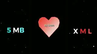 My Dream❤️Recently New Trend Xml File | Bom Diggy Diggy Video Editing In Alightmotion New Xml File