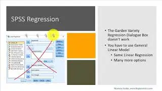 Regression model with categorical dependent variable using IBM SPSS