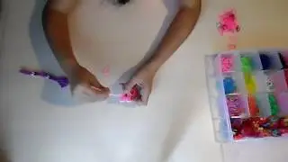 Плетение змеи из резинок