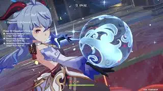 Spiral Abyss 3.7, Floor 12, 36*, Ganyu revolver team and Hu Tao main DPS