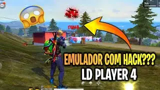 ESSE EMULADOR TA COM HACK!!!! LD PLAYER  4.0.55 EMULADOR FRACO | FREE FIRE