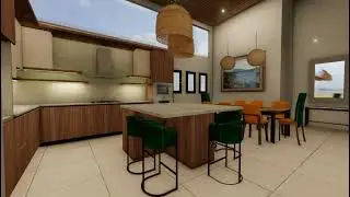 Render 3D de Casa Moderna | Diseño Arquitectónico por Verde Design CR