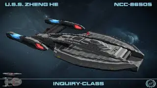 U.S.S. Zheng He - Inquiry-class - Star Trek - Space Engineers