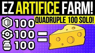 This BROKEN Artifice Farm Is INSANE! Easy QUADRUPLE 100 Stat Builds Cheese Guide Destiny 2 Lightfall