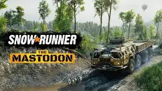 Snow runner.Мастодонт в работе