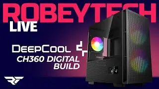 Giveaways +$1600 DeepCool CH360 Digital Step By Step PC Build (7600x / RX 7800 XT)