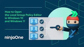 How to Open the Local Group Policy Editor in Windows 10 and Windows 11 (w/ SCREEN RECORDING)