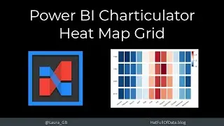 Power BI Charticulator Heat Map Grid