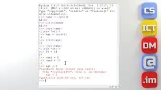 Introduction to Python #3 - Input