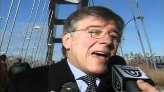 Inaugurata la pista ciclopedonale sul ponte Unità d'Italia