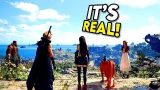 Final Fantasy 7 Rebirth GAMEPLAY is REAL & MIND-BLOWING