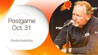 10-31-24 Phoenix Suns Postgame Media Availability: Mike Budenholzer, Devin Booker, and Kevin Durant