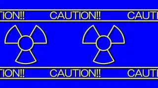 CG warning (caution) sign.