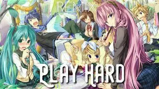 Nightcore - David Guetta ft. Ne-Yo & Akon - Play Hard (Quin Remix) [Lyrics]