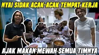 SIDAK DADAKAN NYAI !!! BIKIN RUSUH SATU LANTAI SAMPAI TRAKTIR MAKAN MEWAH KARYAWAN