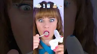 ASMR Emoji White Food Milk, Marshmallow Mukbang 