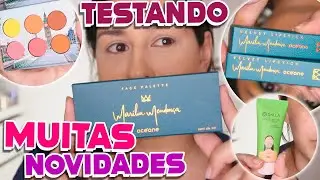 TESTANDO PRODUTOS * Coleção Marília Mendonça Oceane e Mais