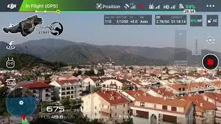 Şehir içi DJI GO Ekran kaydı / Marmaris
