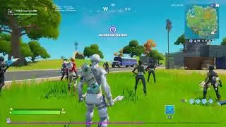Playing fortnite