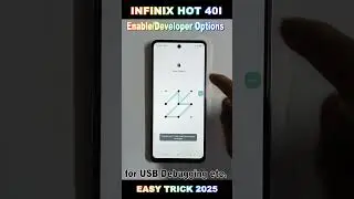Infinix Hot 40i/40 Pro Enable developer option on | USB Debugging on infinix hot 40i/40 Pro 2025