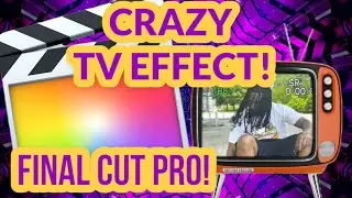 Final Cut Pro SUPER EASY TV Effect!