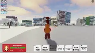 scarlet witch quick showcase in marvel: new journey (Roblox)