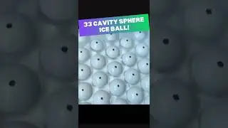 Stay Cool with 33 Cavity Sphere Ice Ball