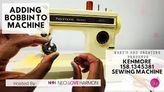 Inserting Bobbin to Kenmore 158.1345381 Sewing Machine-Part 4