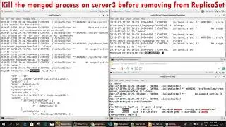 Step by Step process to remove replica from MongoDB Replica