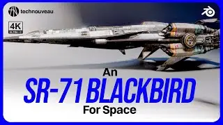 Building & Texturing a sci-fi Space Interceptor - Blender workflow - Technouveau 0005