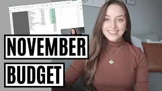 November 2021 Budget + Money Goals